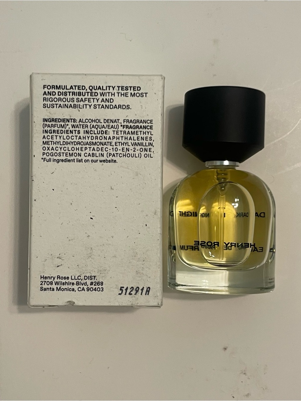 Henry Rose Dark Is Night Eau de Parfum Fragrance - Picture 2 of 2